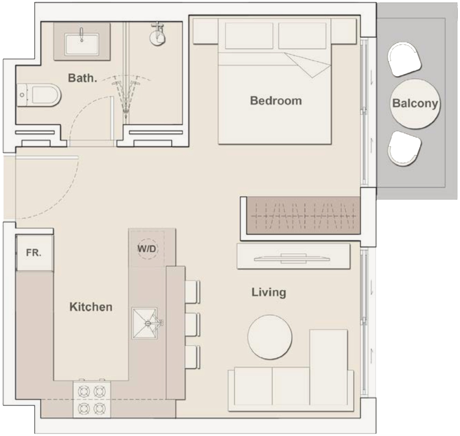 Floor Plans of Ellington The Quayside