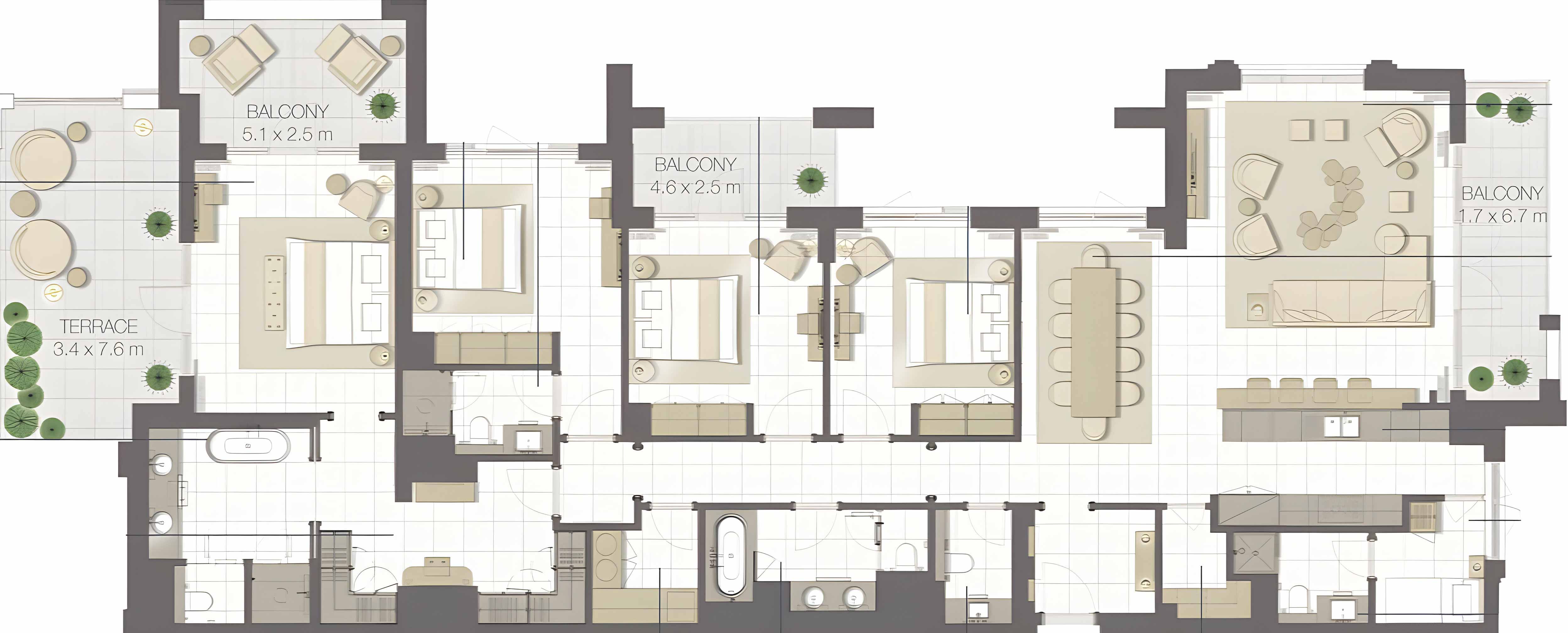 The Residences at Mandarin Oriental, Muscat by Eagle Hills for Sale