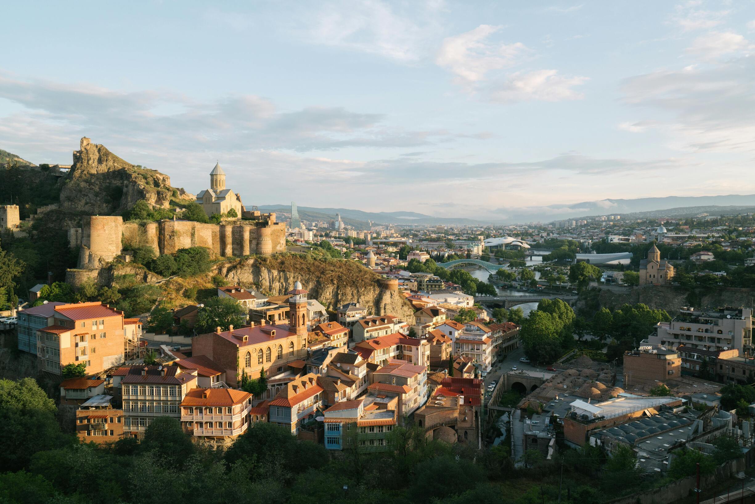 Tbilisi skyline, Georgia